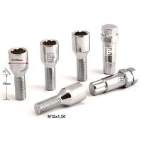 Секретки Вектор 295110F2 Болт 12*1,25 28мм. Конус-Для узких отверстий D=20мм