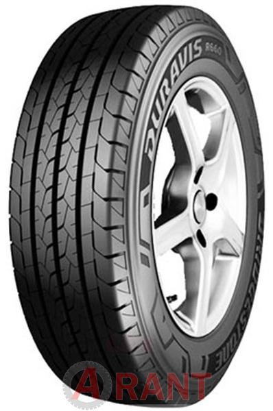 Шина Bridgestone Duravis R660 215/75 R16C, Б/У 4мм.