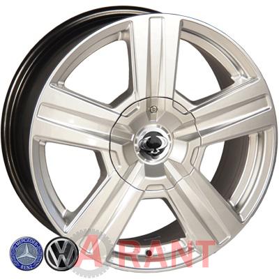 Диск ZW 9103 Hyper Silver 17" 7,5J 5x130 ET30 DIA84,1