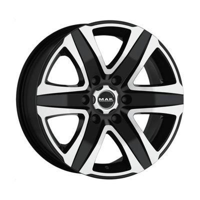 Диски MAK Stone 6 W Black mirror