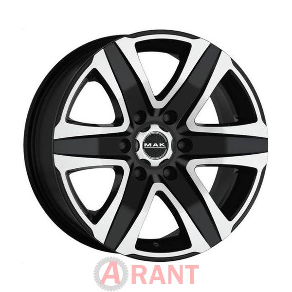 Диск MAK Stone 6 W Black mirror 17" 7,5J 5x130 ET45 DIA71,6