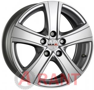 Диск MAK Van 5 silver 17" 8,0J 5x130 ET45 DIA71,6
