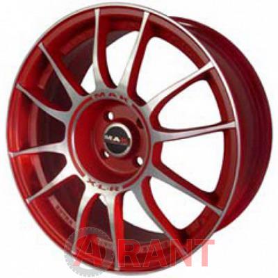 Диск MAK XLR red mirror 16" 7,0J 5x114,3 ET45 DIA76,1